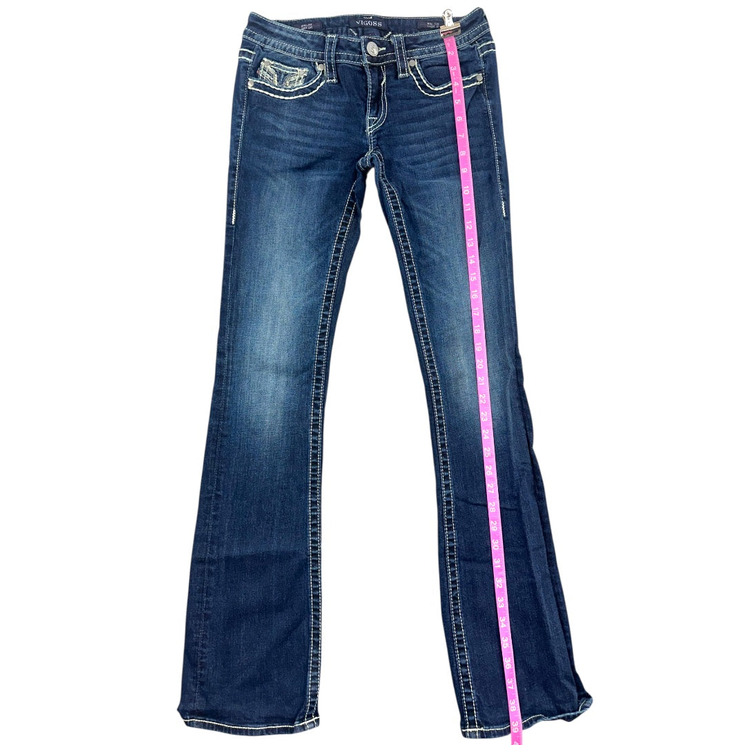 VIGOSS Embellished Flare Jeans