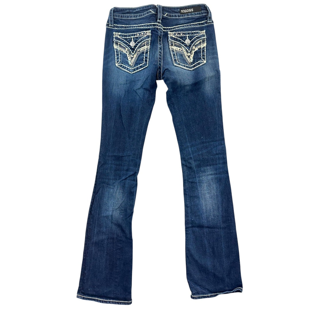 VIGOSS Embellished Flare Jeans