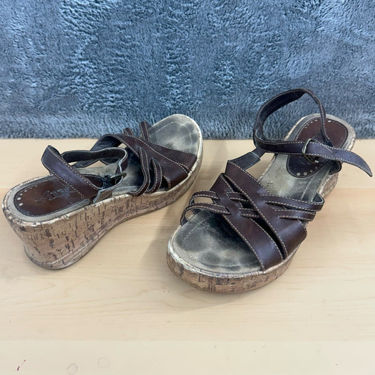 Mudd Strappy Platform Wedge