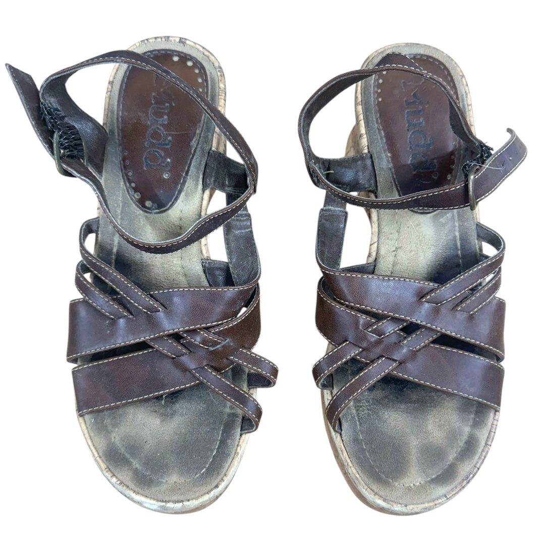 Mudd Strappy Platform Wedge