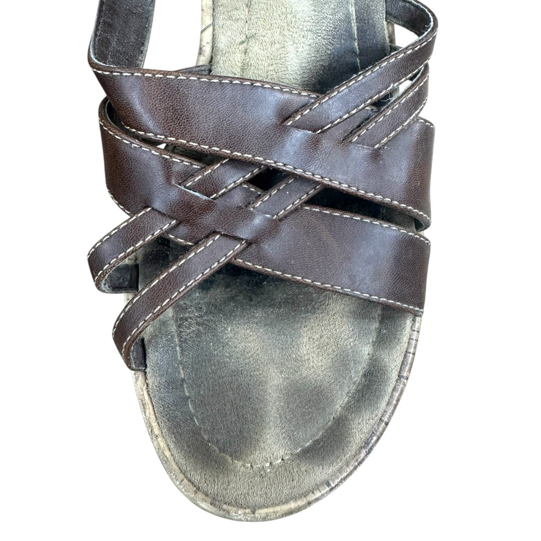 Mudd Strappy Platform Wedge