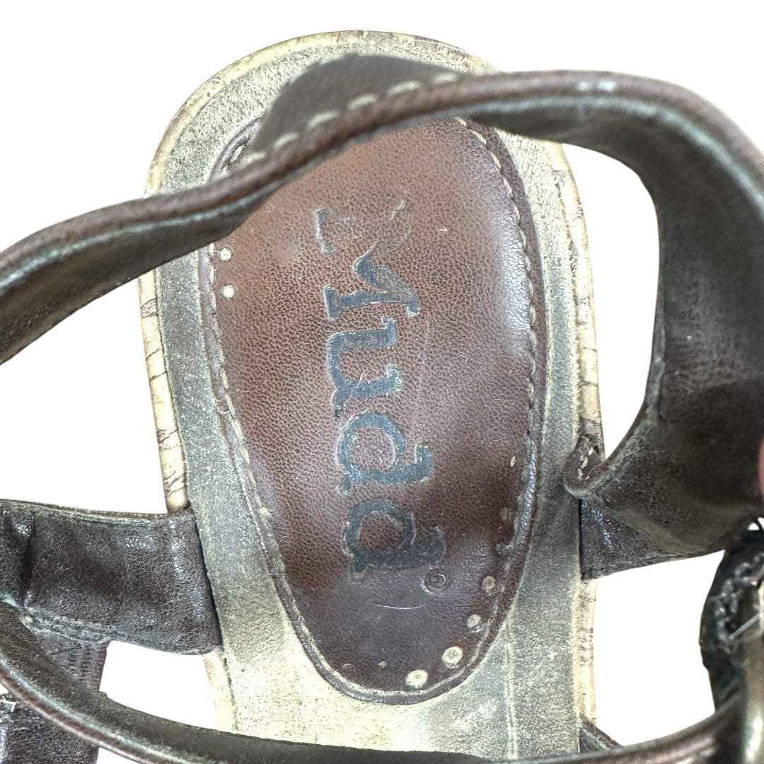 Mudd Strappy Platform Wedge