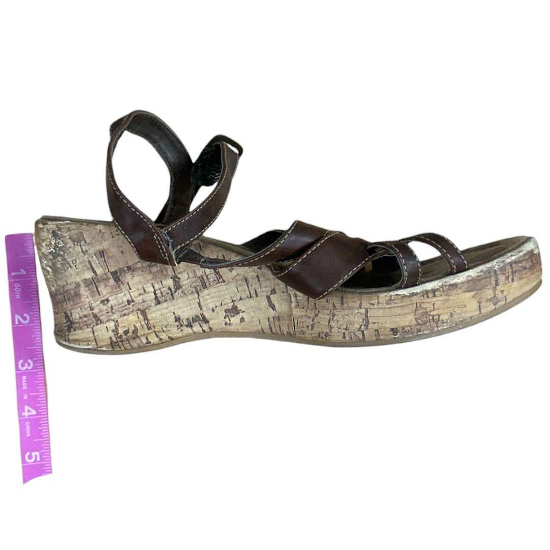 Mudd Strappy Platform Wedge