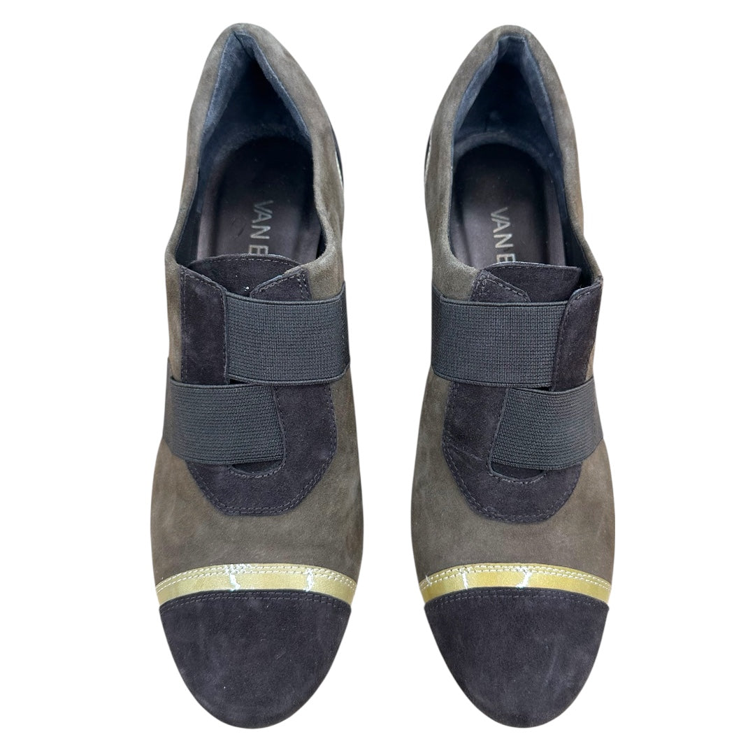Vaneli Tri Color Suede Booties