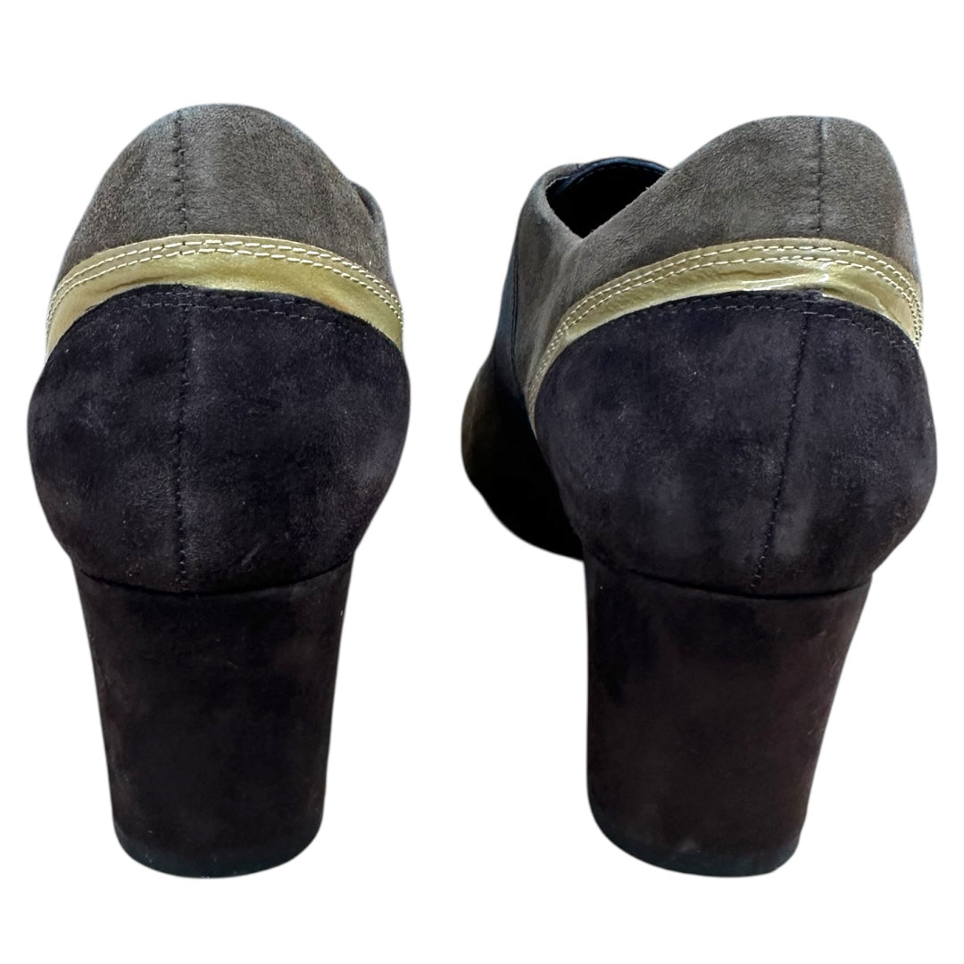 Vaneli Tri Color Suede Booties