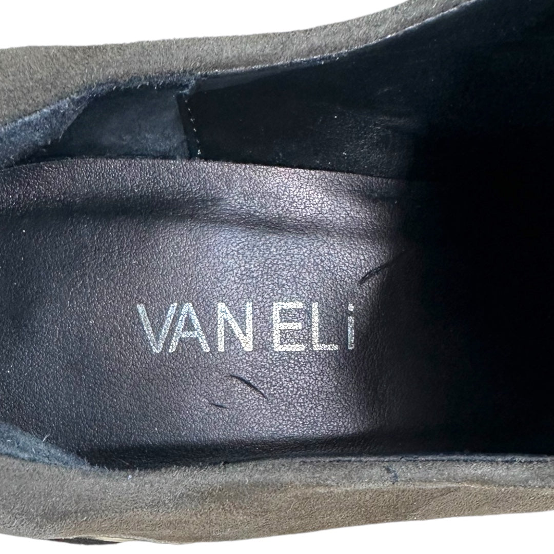 Vaneli Tri Color Suede Booties
