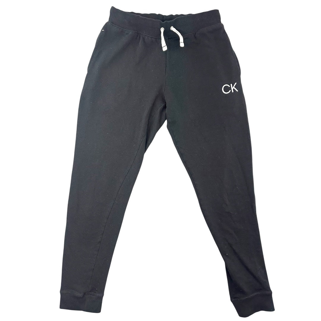 Calvin Klein Women's French Terry Iconic CK Logo Capri Joggers
