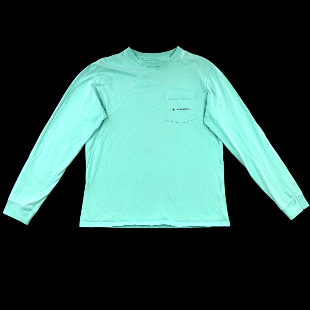 Vineyard Vines Long Sleeve Fishing Graphic Tee