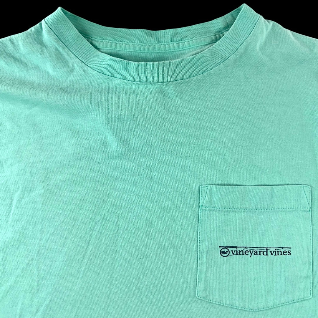 Vineyard Vines Long Sleeve Fishing Graphic Tee
