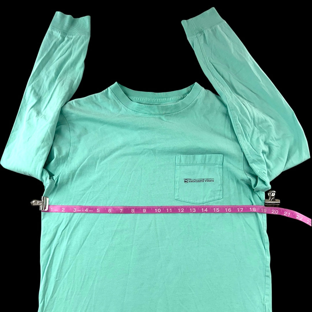 Vineyard Vines Long Sleeve Fishing Graphic Tee