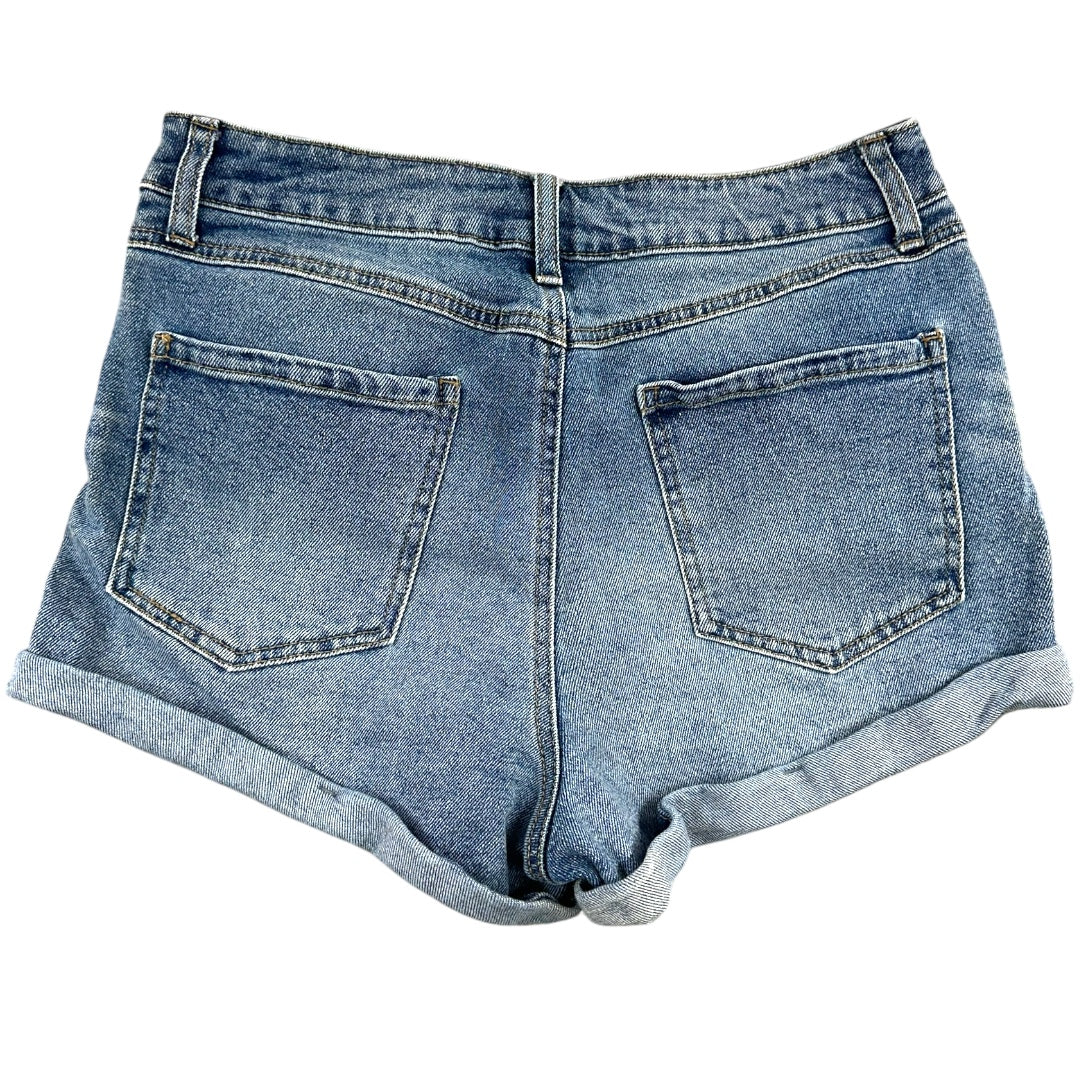 Rewash Los Angeles Distressed Denim Shorts