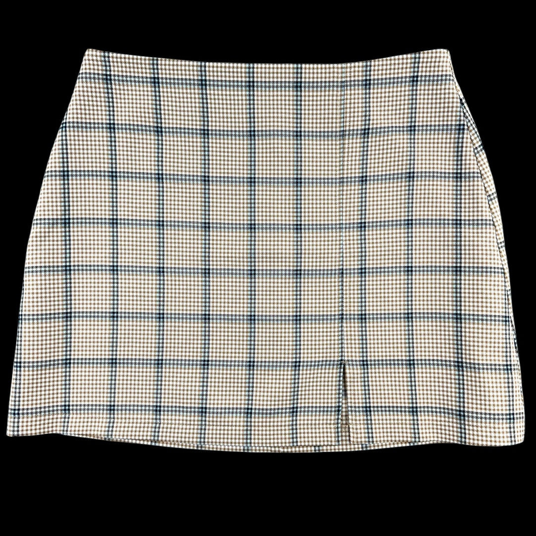 BP. Cara Plaid Mini Skirt
