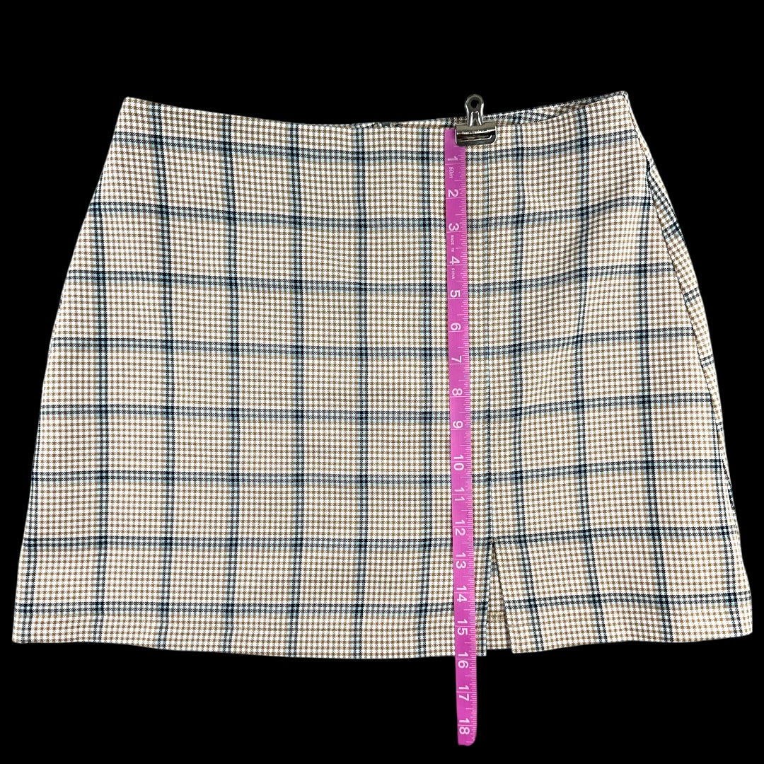 BP. Cara Plaid Mini Skirt