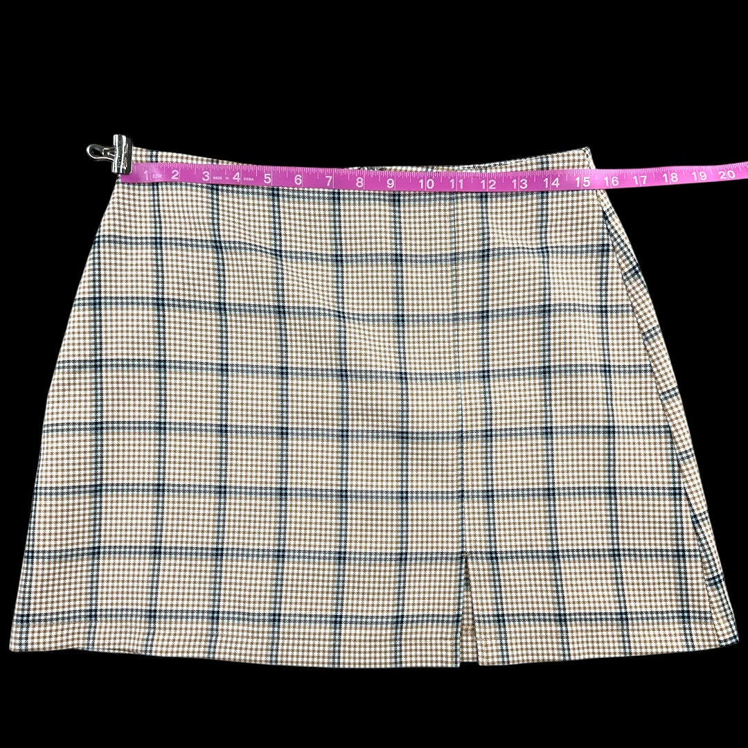 BP. Cara Plaid Mini Skirt
