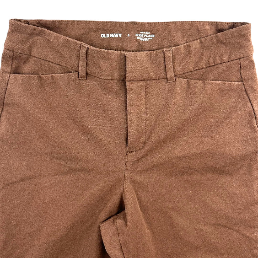 Old Navy High Waisted Pixie Flare Pants