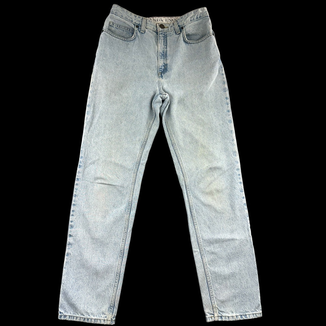 Vintage Lands' End High Rise Straight Leg Jeans