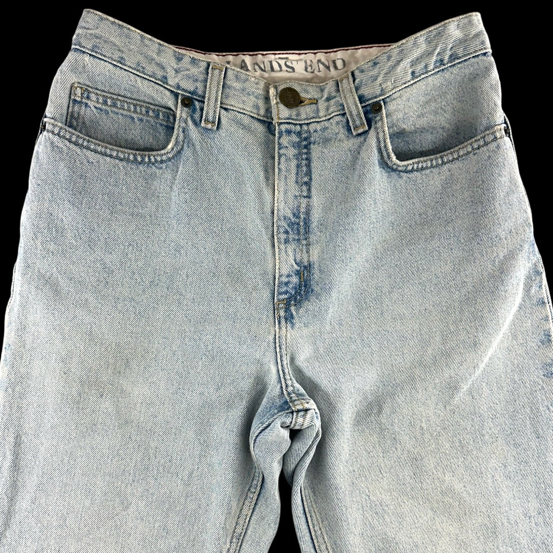 Vintage Lands' End High Rise Straight Leg Jeans