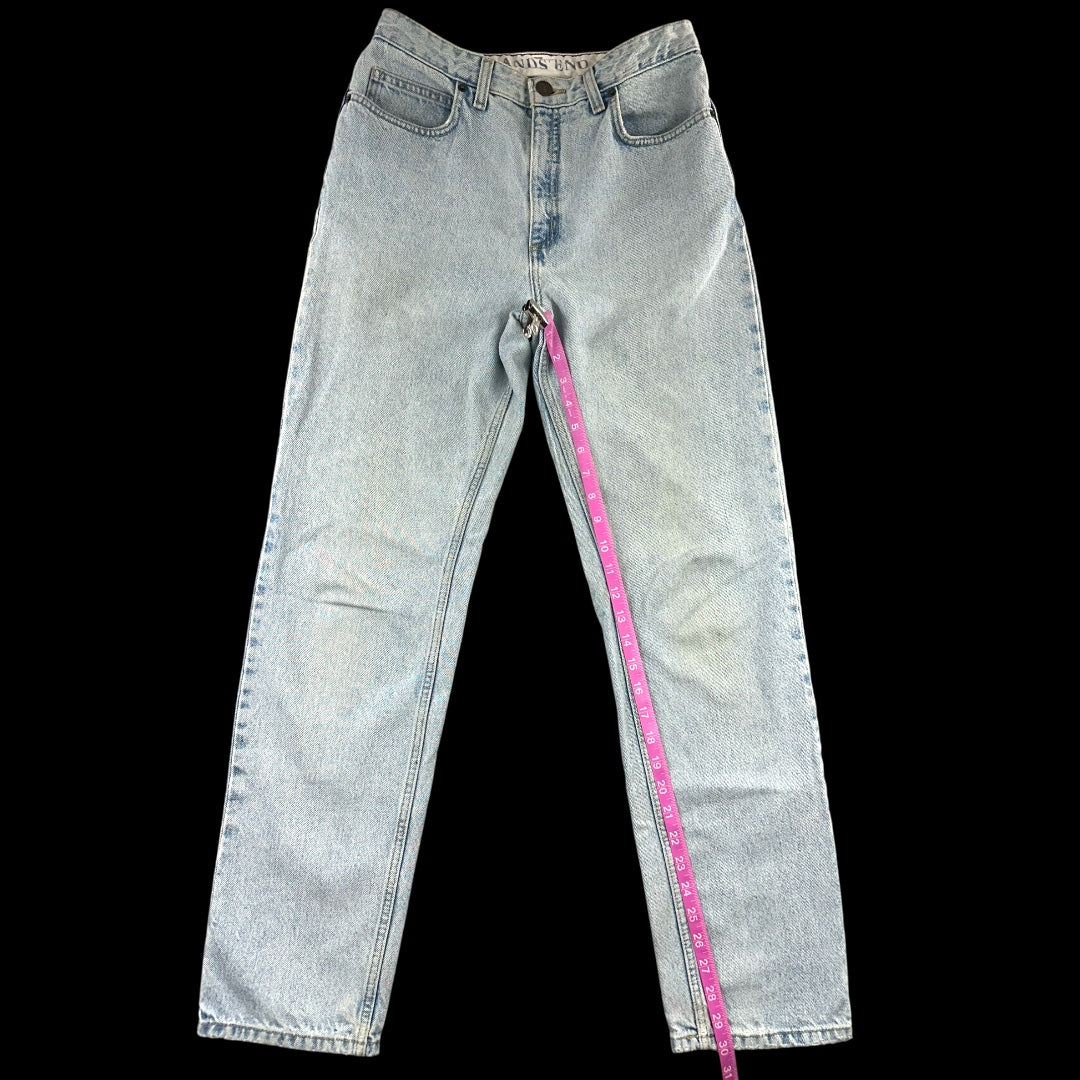 Vintage Lands' End High Rise Straight Leg Jeans