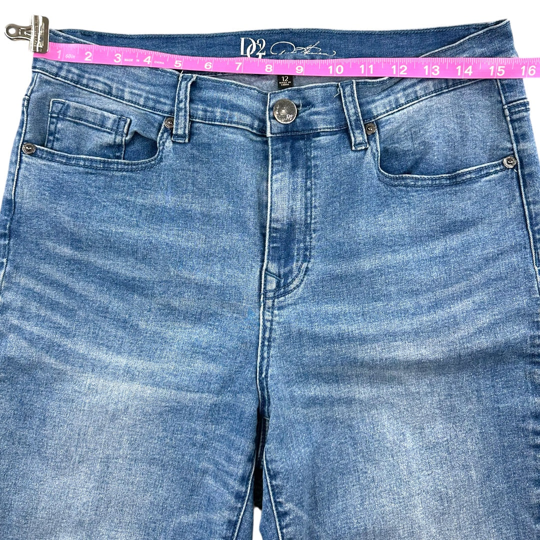 DG2 by Diane Gilman New Classic Stretch Stud Embellished Bootcut Jeans