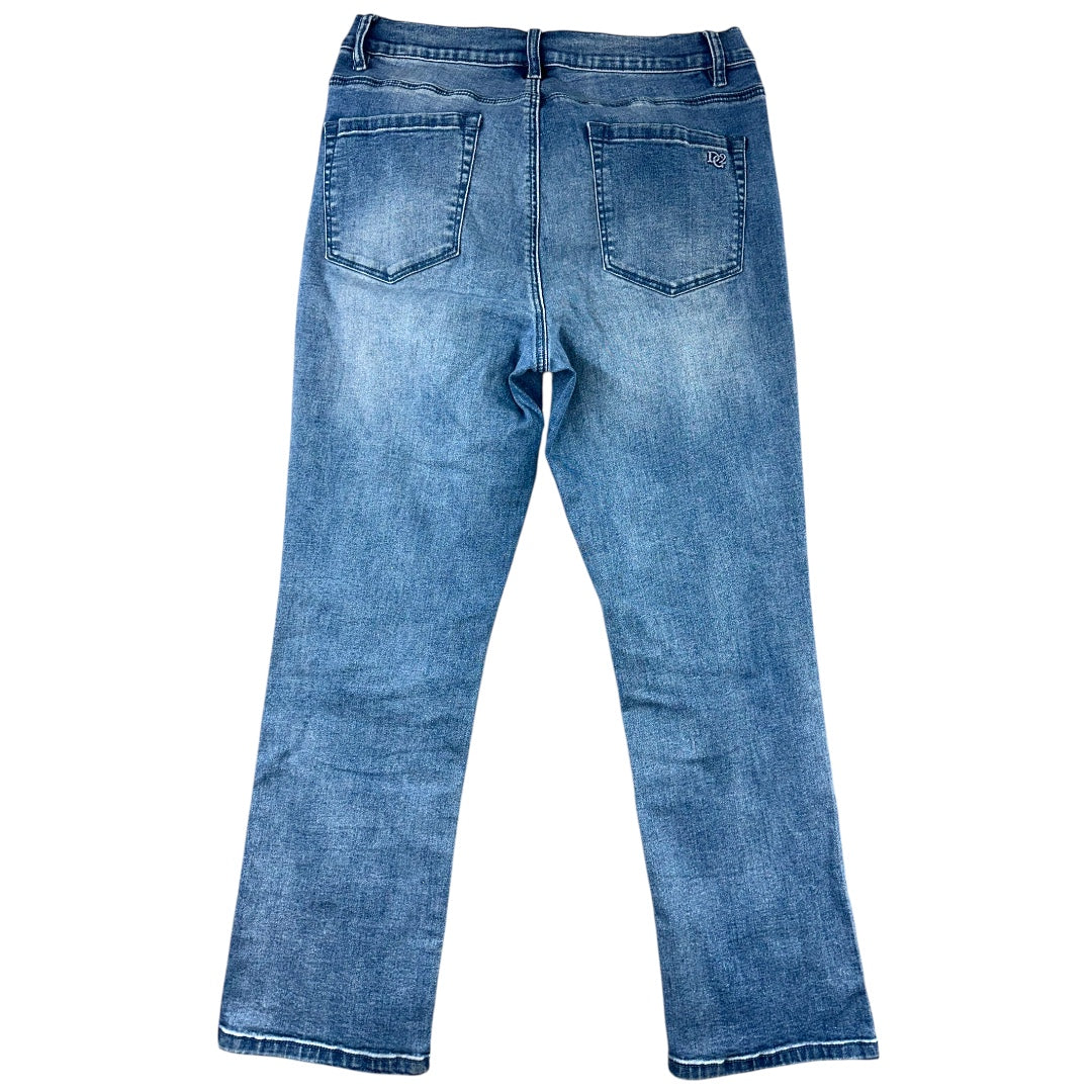 DG2 by Diane Gilman New Classic Stretch Stud Embellished Bootcut Jeans