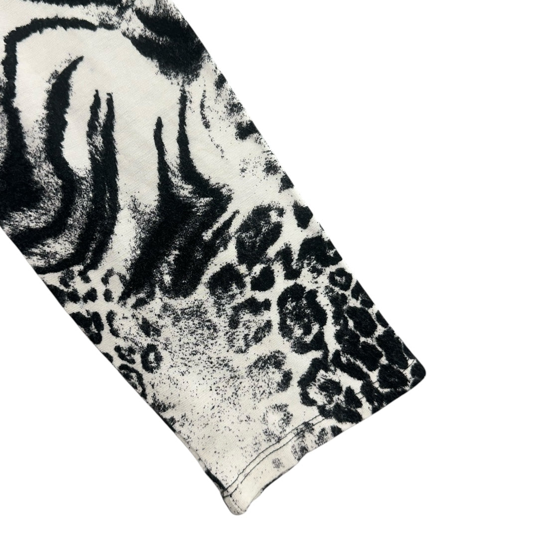 Vintage Cache Animal Print V Neck