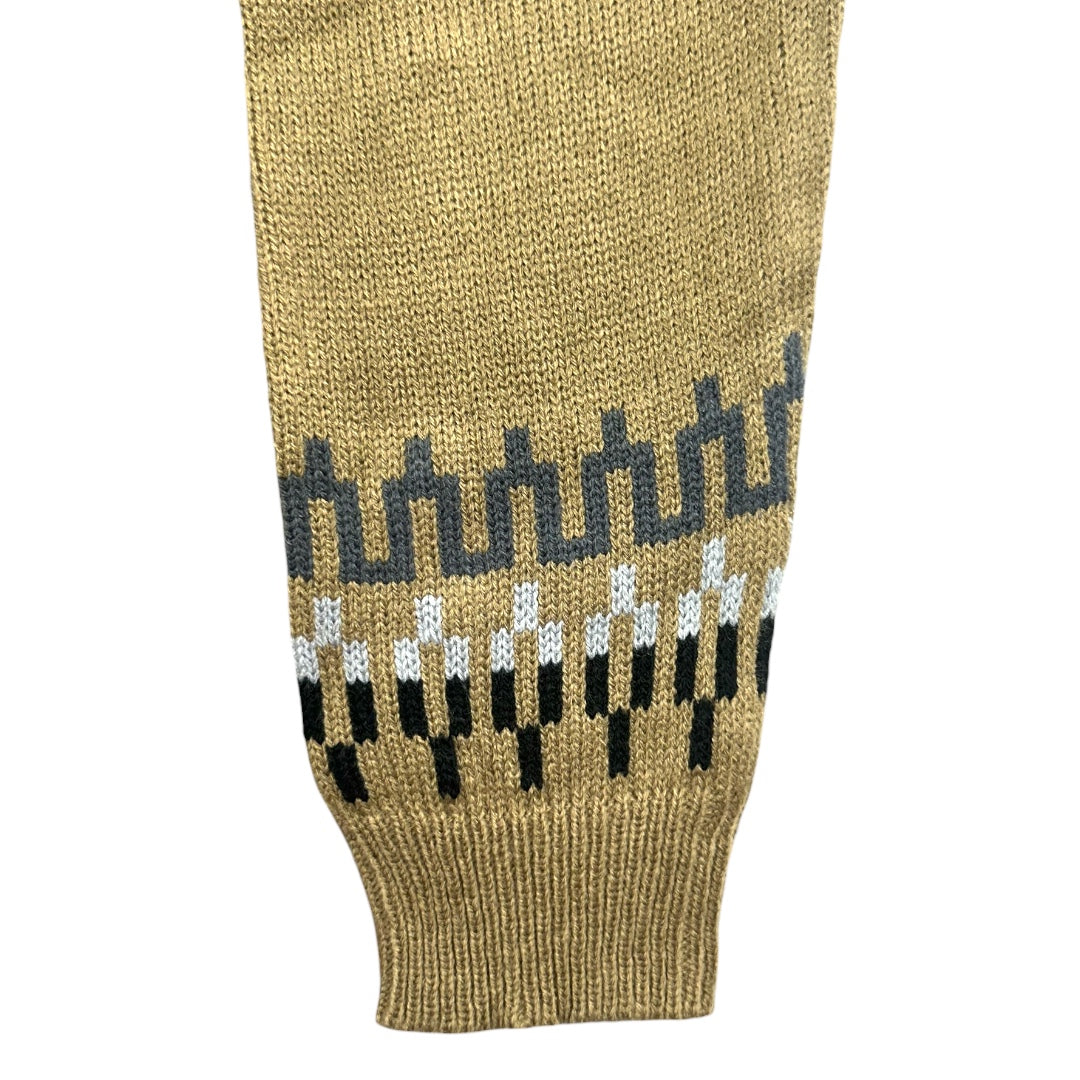 Tan Nordic Style Sweater
