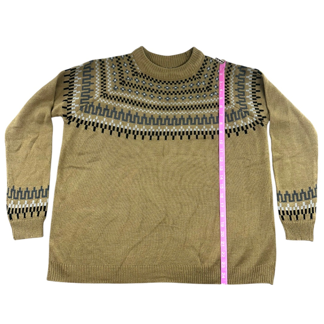 Tan Nordic Style Sweater