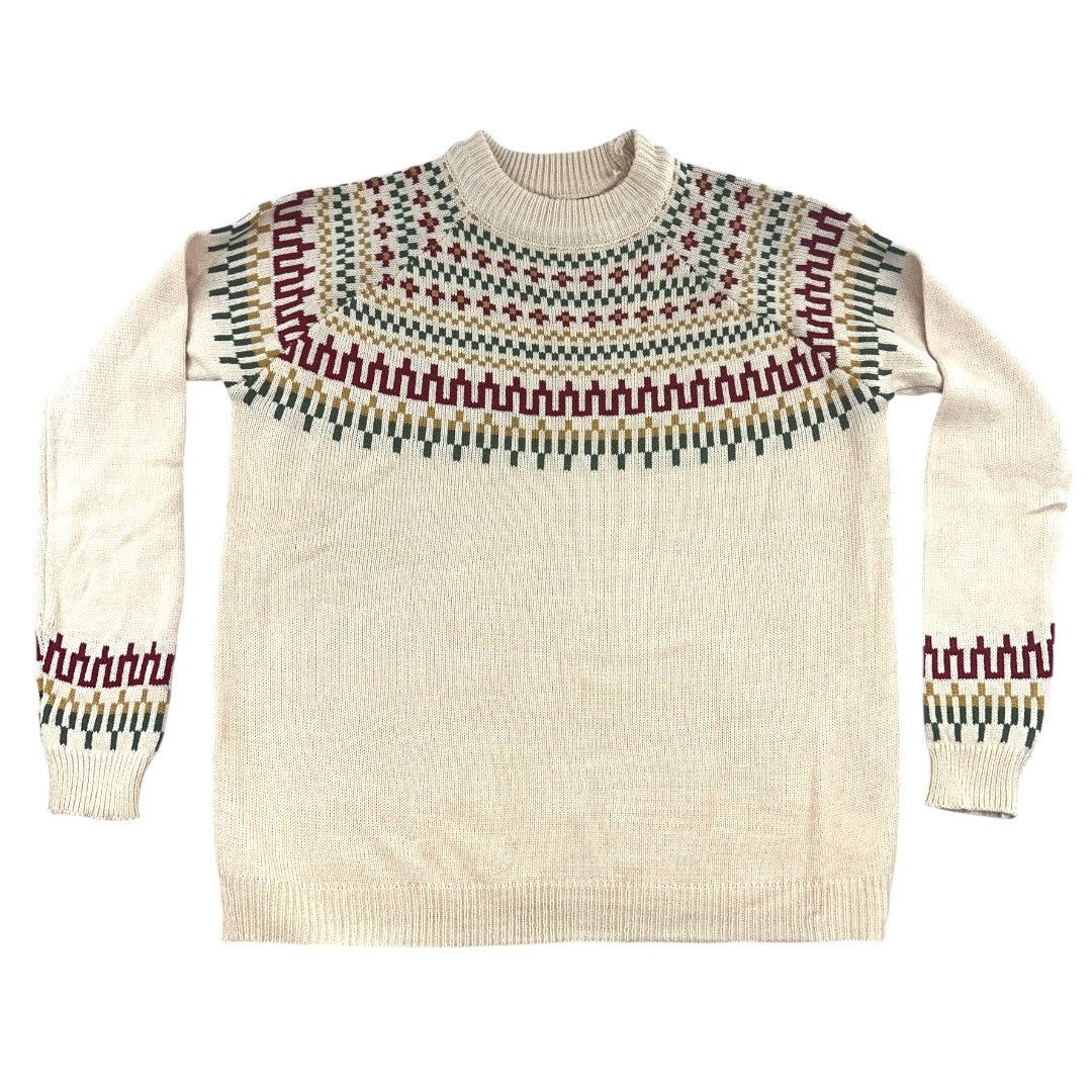 Nordic Style Long Sleeve Crew Neck