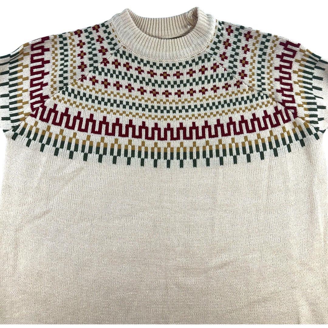 Nordic Style Long Sleeve Crew Neck