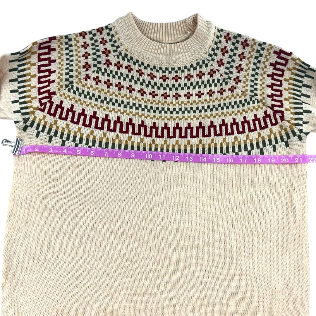 Nordic Style Long Sleeve Crew Neck