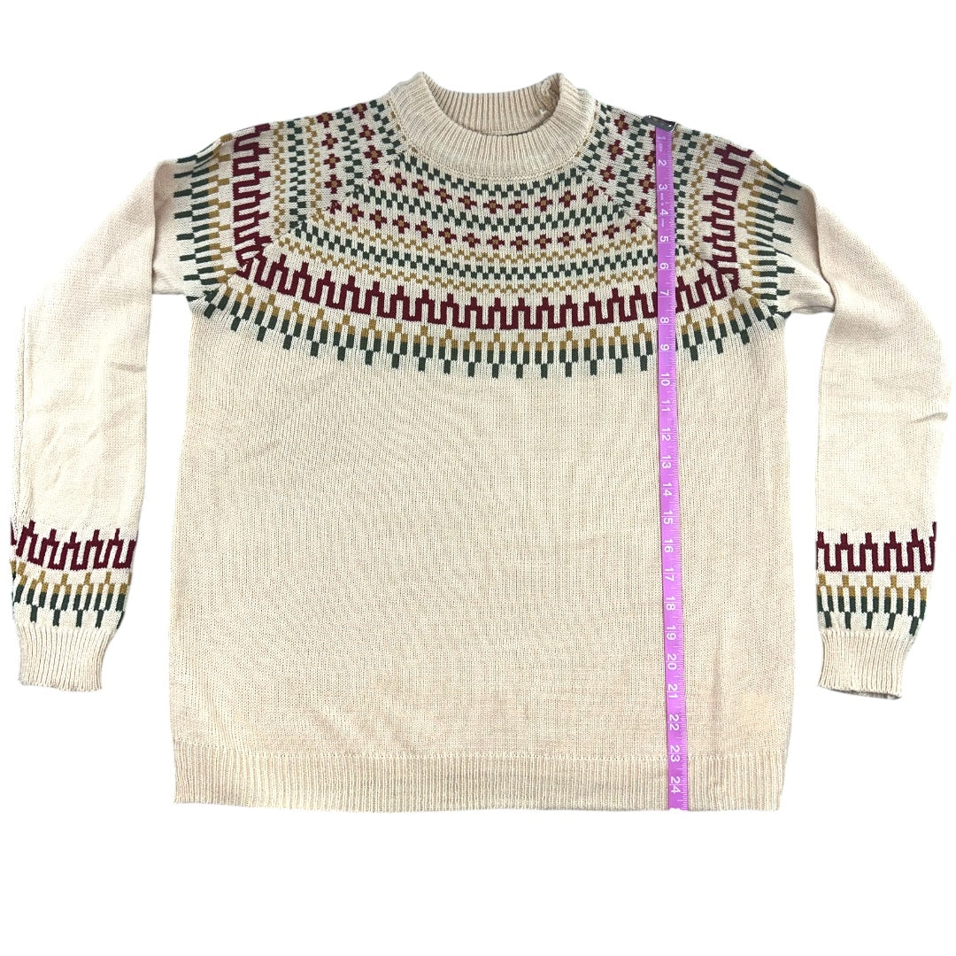 Nordic Style Long Sleeve Crew Neck