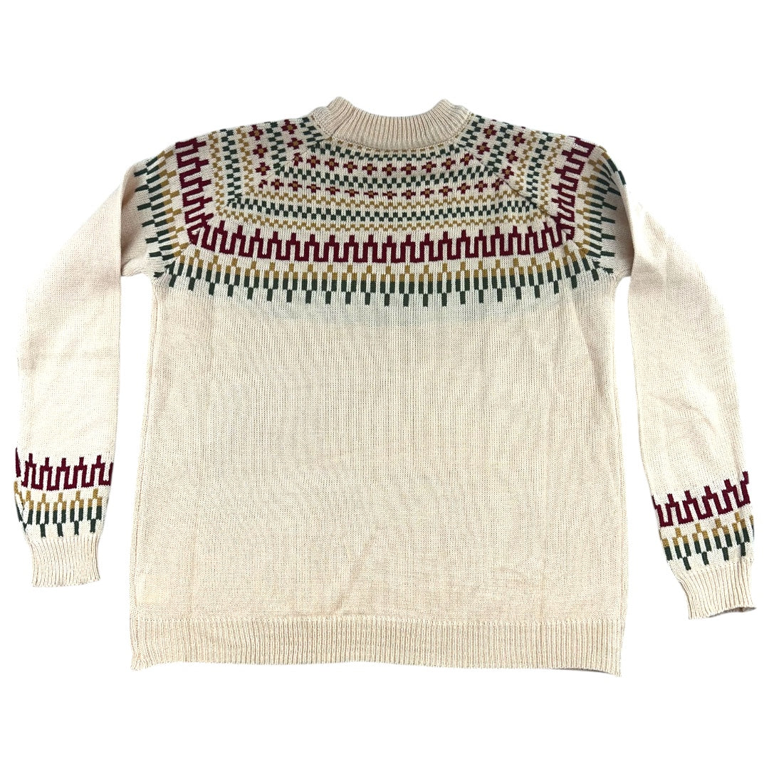 Nordic Style Long Sleeve Crew Neck