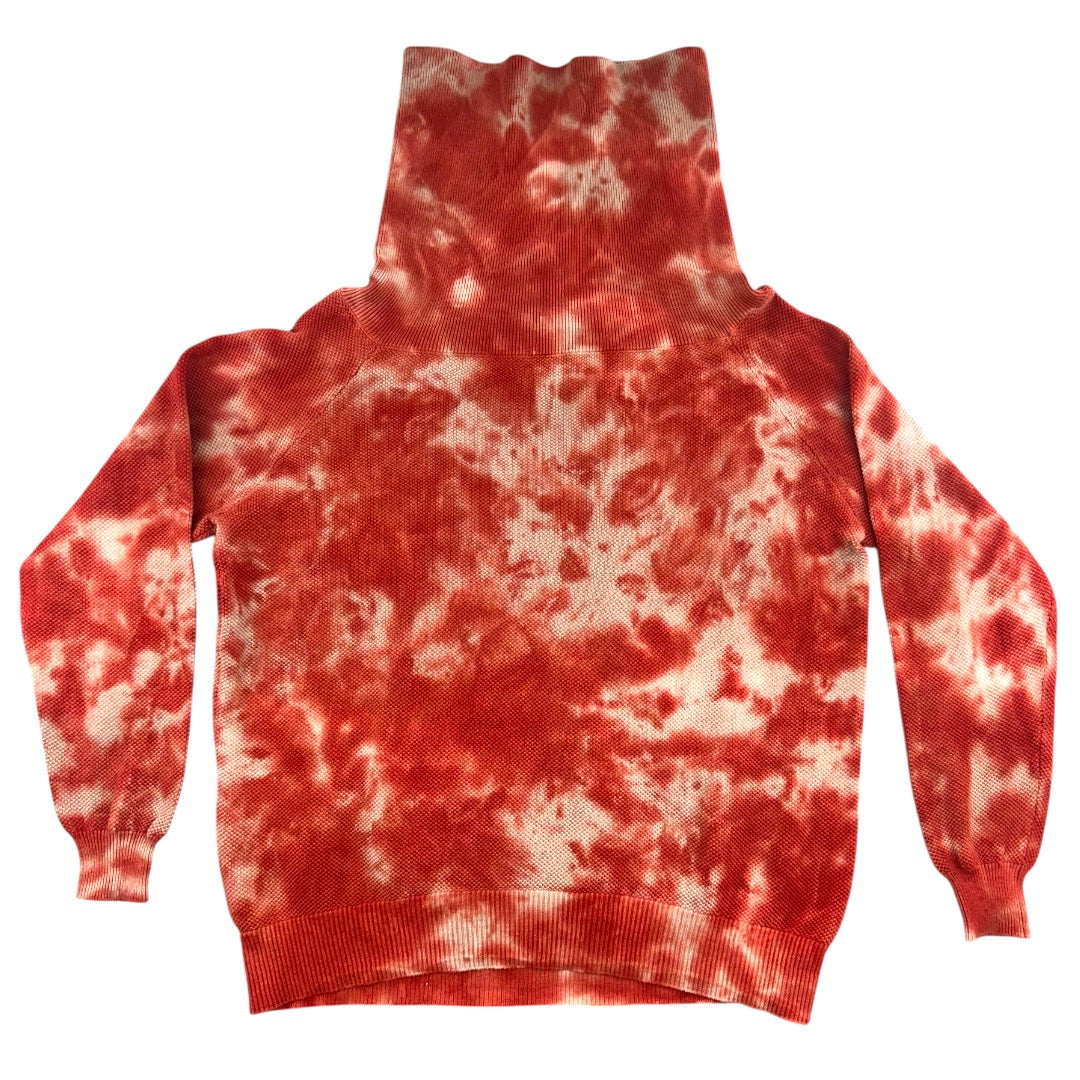 MINNE Tie Dye Cowl Neck Sweatshirt