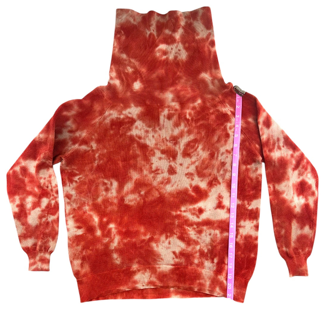 MINNE Tie Dye Cowl Neck Sweatshirt