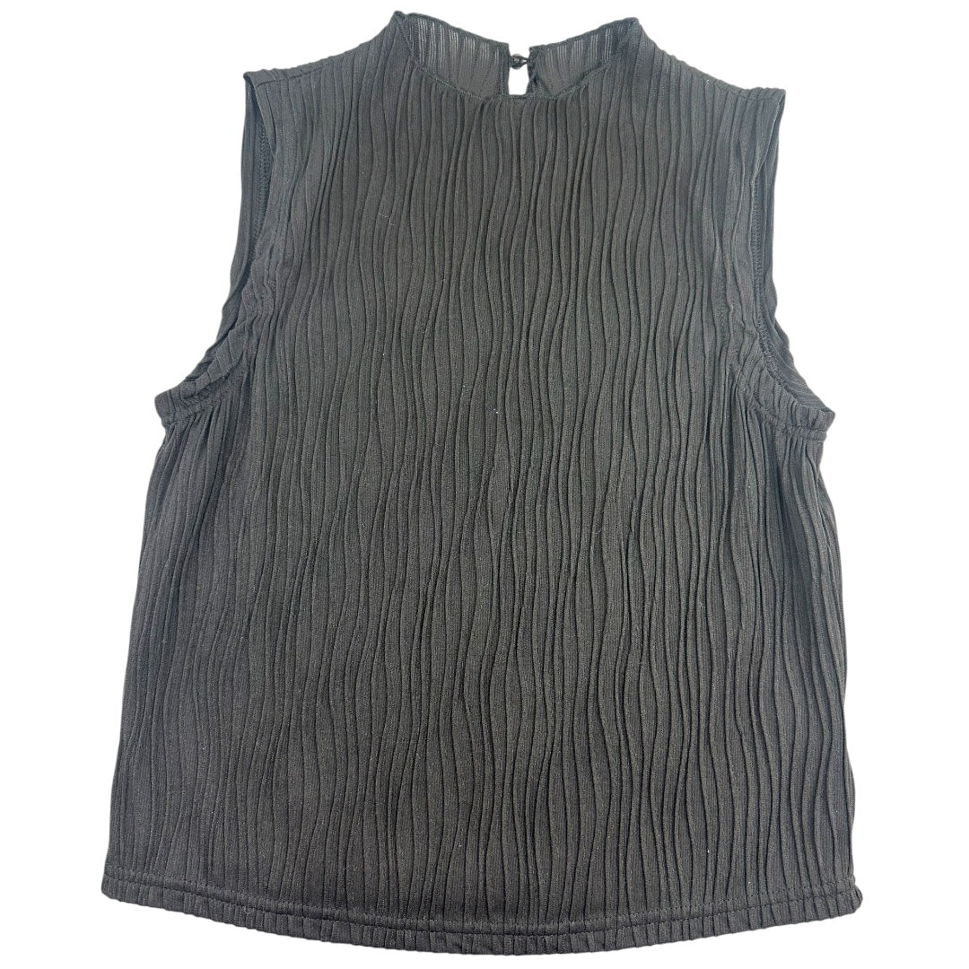 DAZY Stand Neck Solid Tank Top