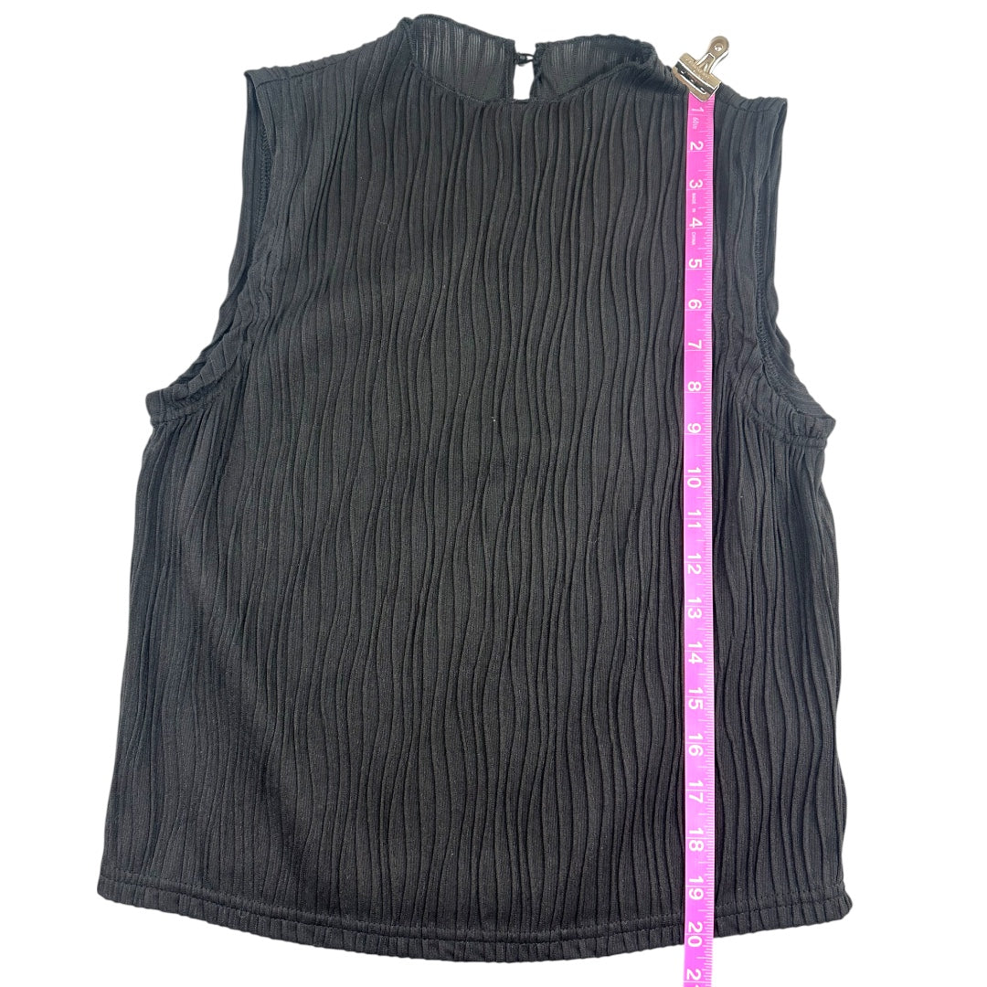 DAZY Stand Neck Solid Tank Top