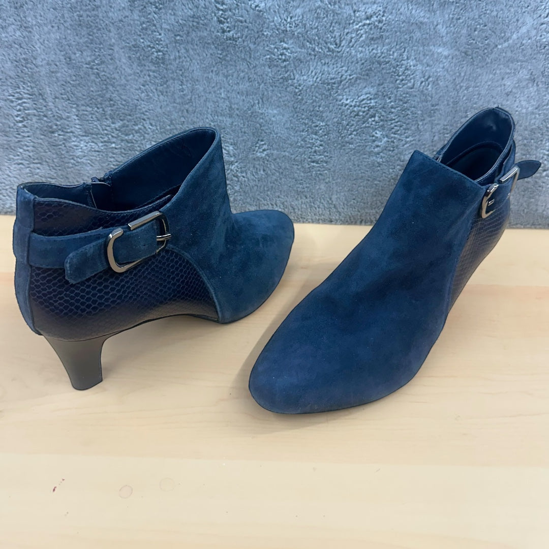 Alfani Step 'N Flex Navy Blue Ankle Booties