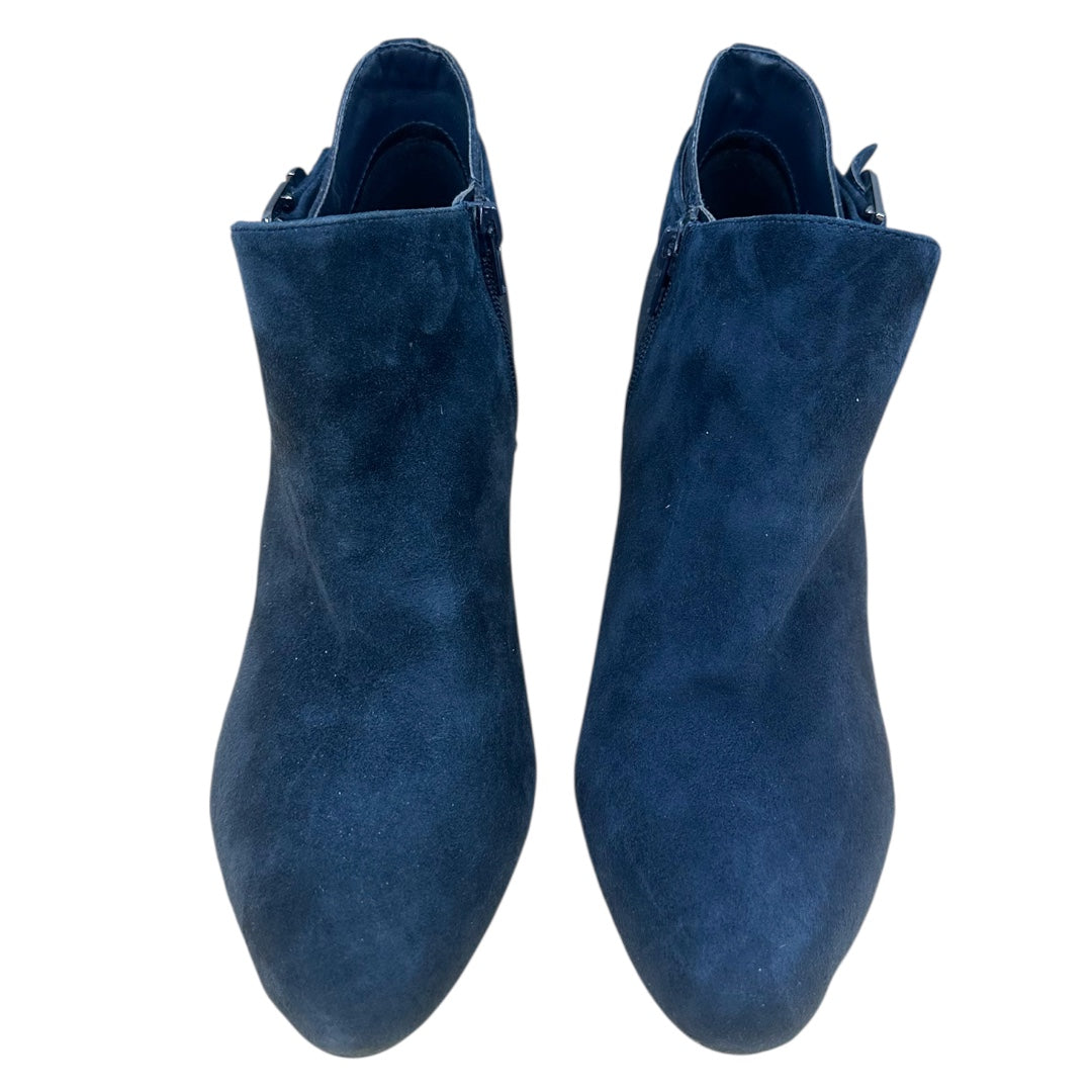 Alfani Step 'N Flex Navy Blue Ankle Booties