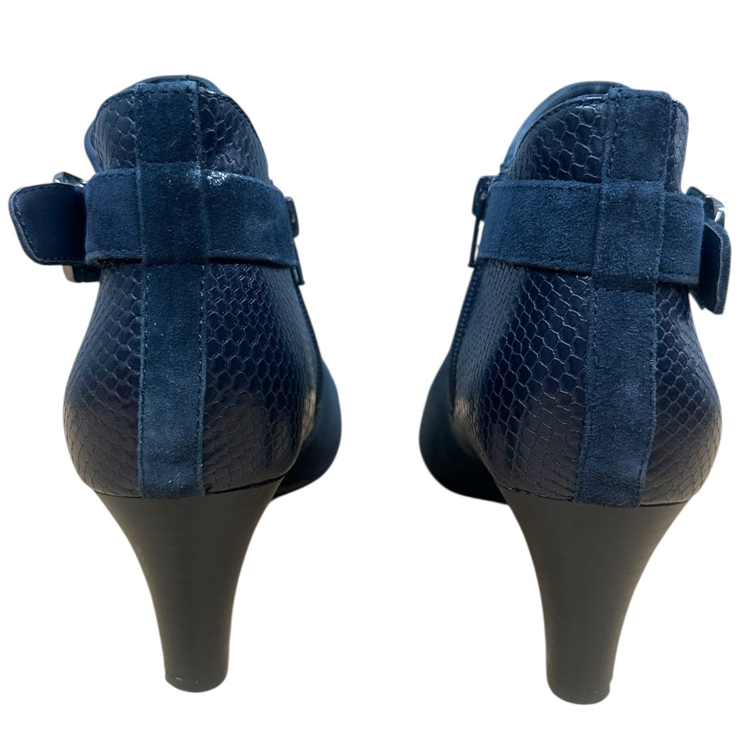 Alfani Step 'N Flex Navy Blue Ankle Booties