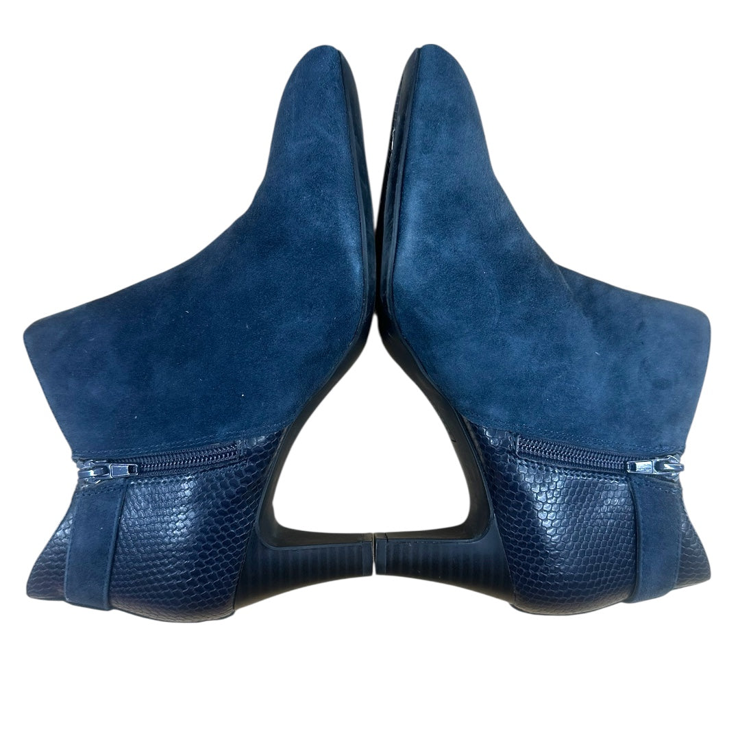 Alfani Step 'N Flex Navy Blue Ankle Booties