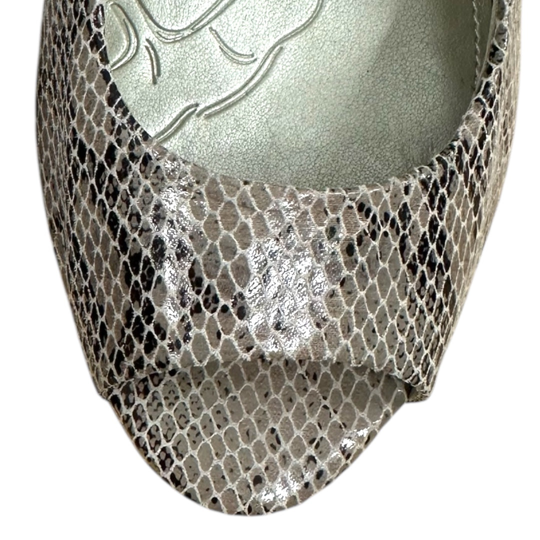 Giani Bernini Faux Snakeskin Kitten Heel