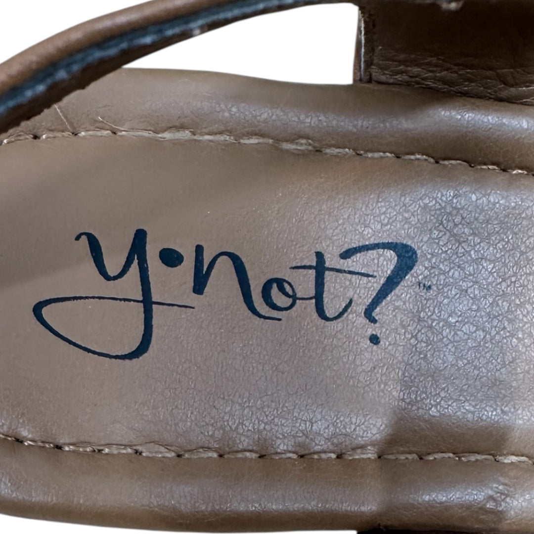 Y-Not Clever Wedge Sandals