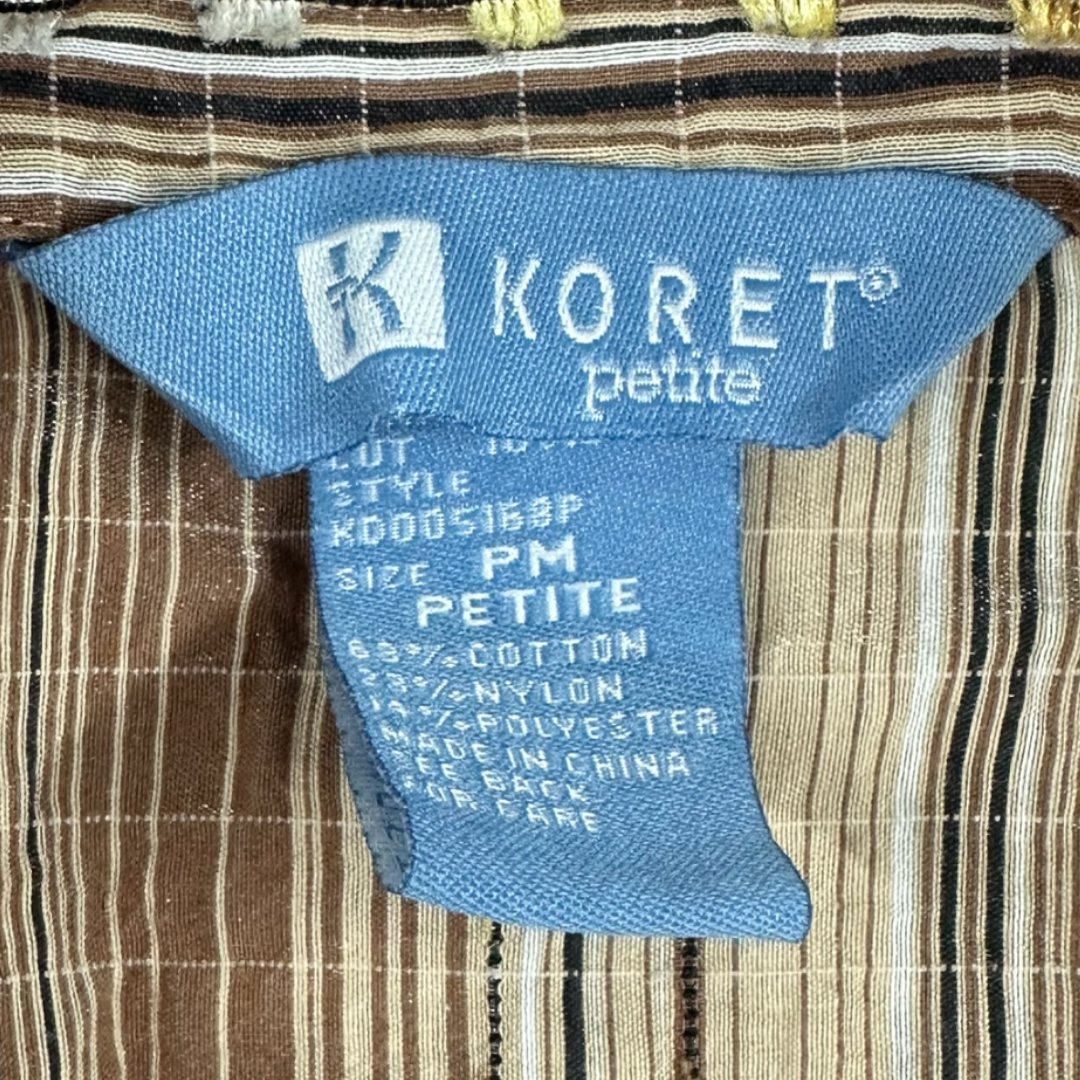 Vintage Koret Button Up Blouse