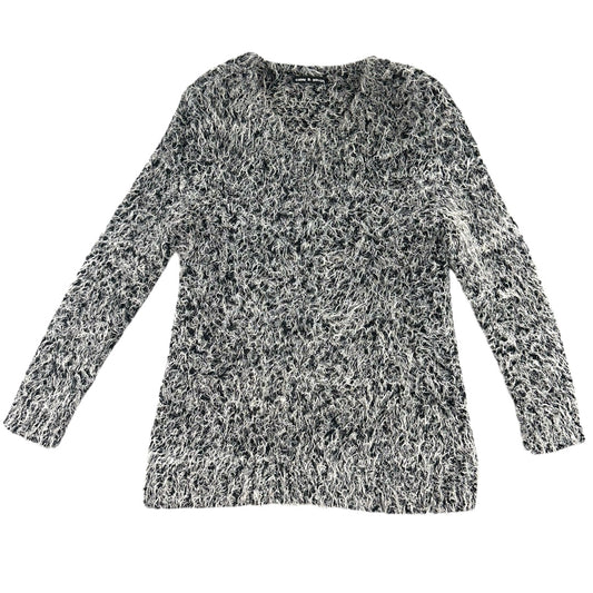 Cable & Gauge Fuzzy Pullover Sweater