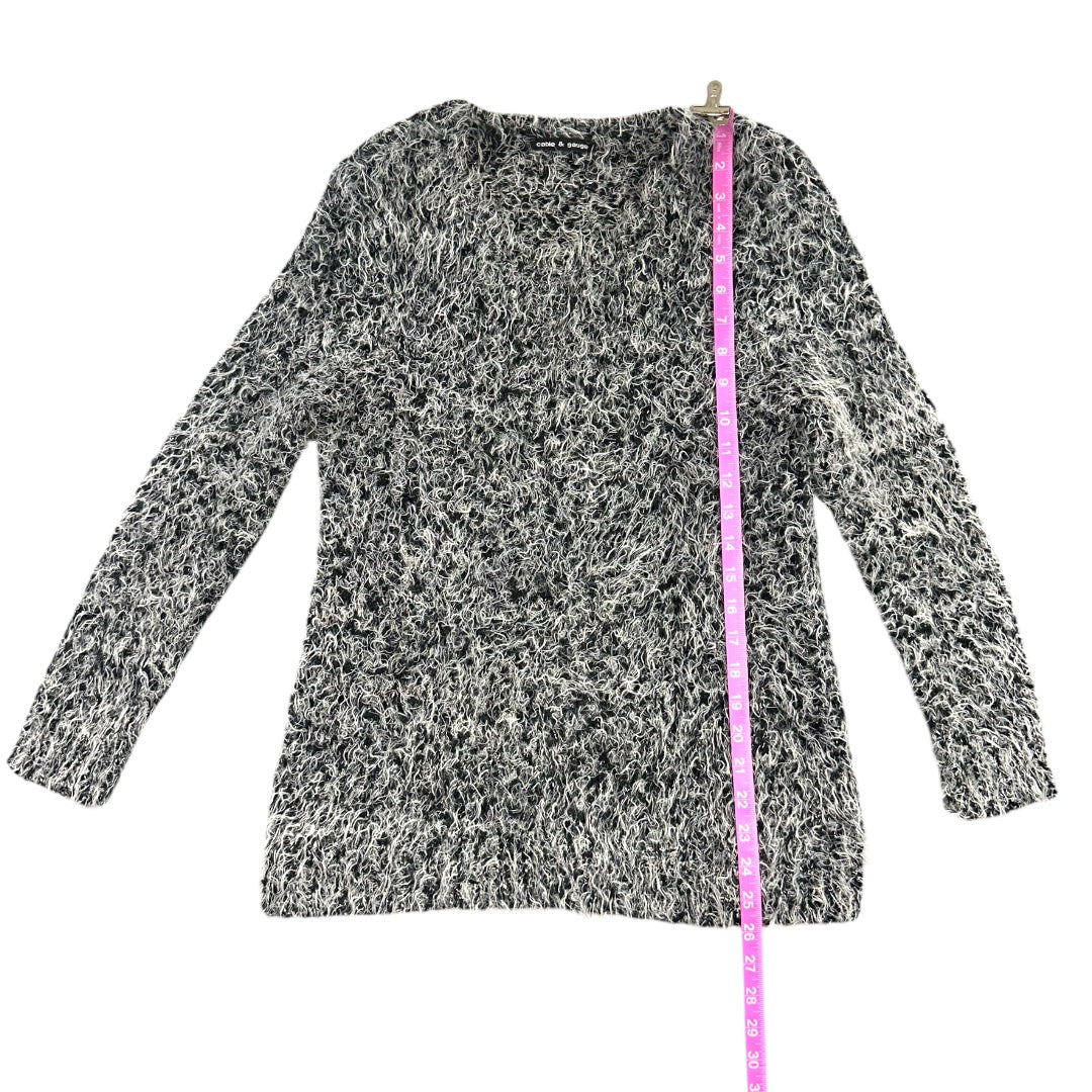 Cable & Gauge Fuzzy Pullover Sweater