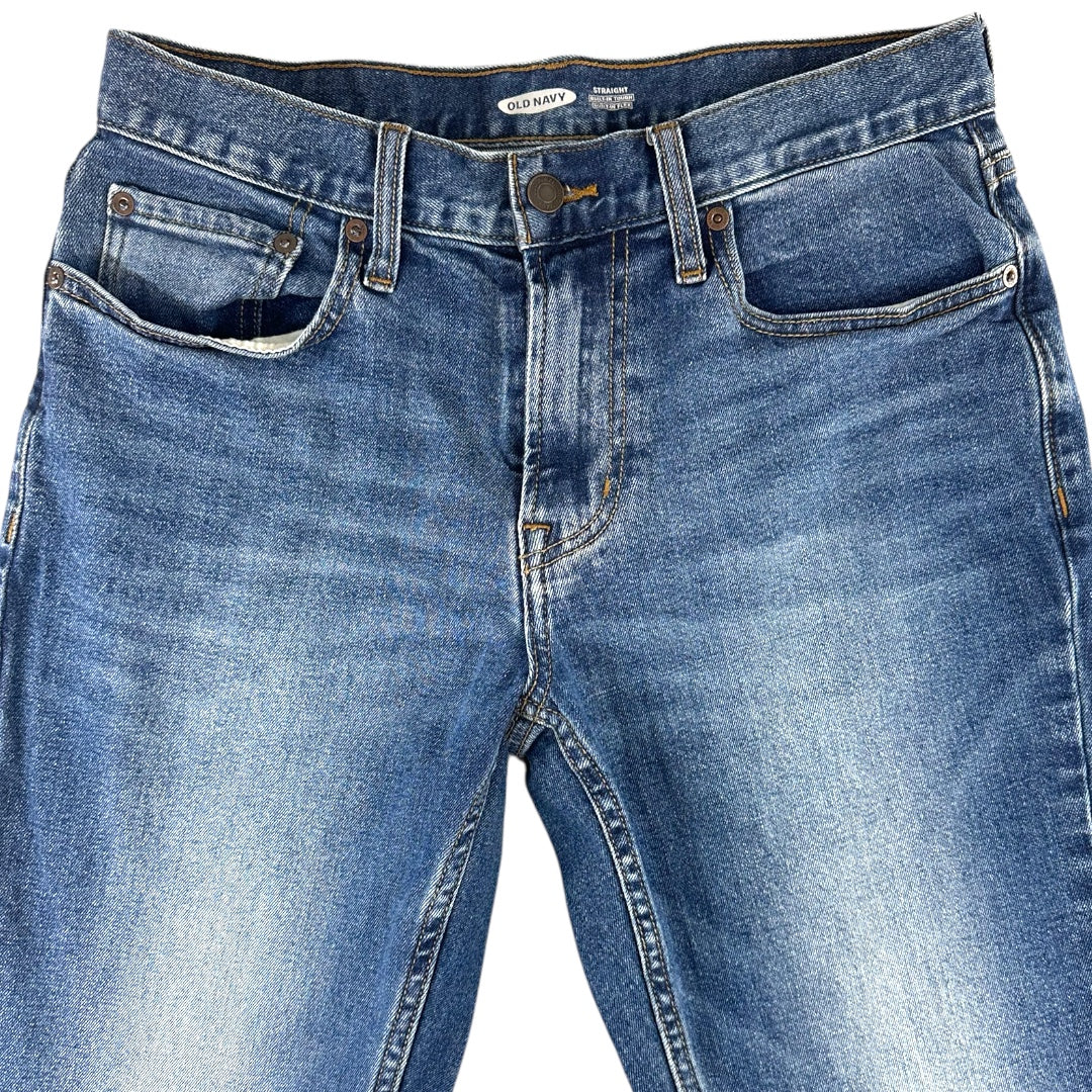 Men's Old Navy Built In Flex Straight Jeans