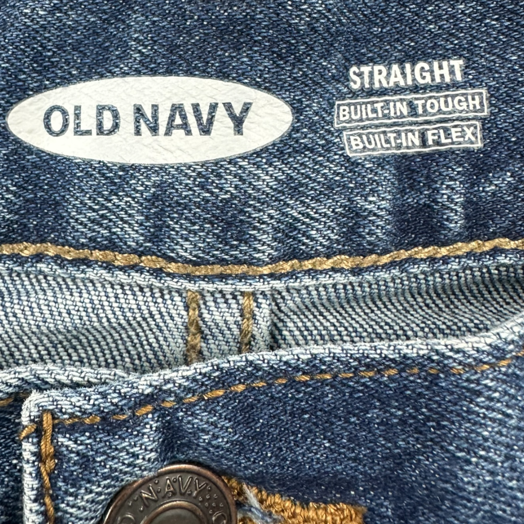 Men's Old Navy Built In Flex Straight Jeans