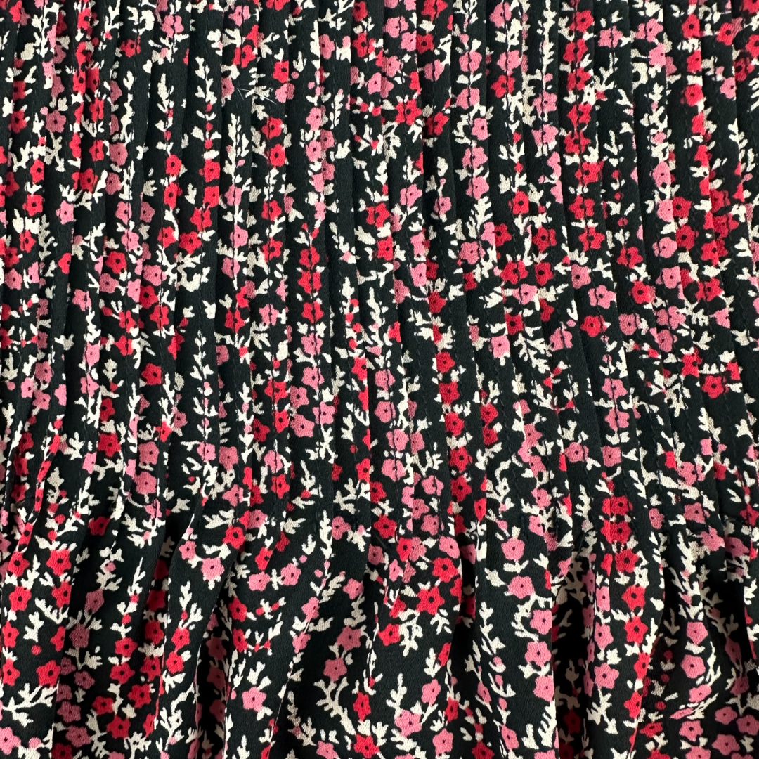 Ann Taylor LOFT Floral Mixed Media Cami Top