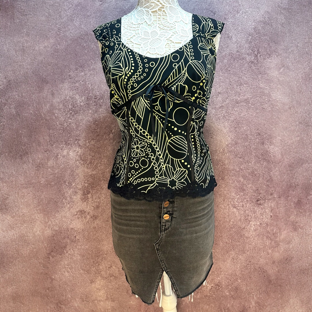 Fashion Bug Corset Style Tank Top