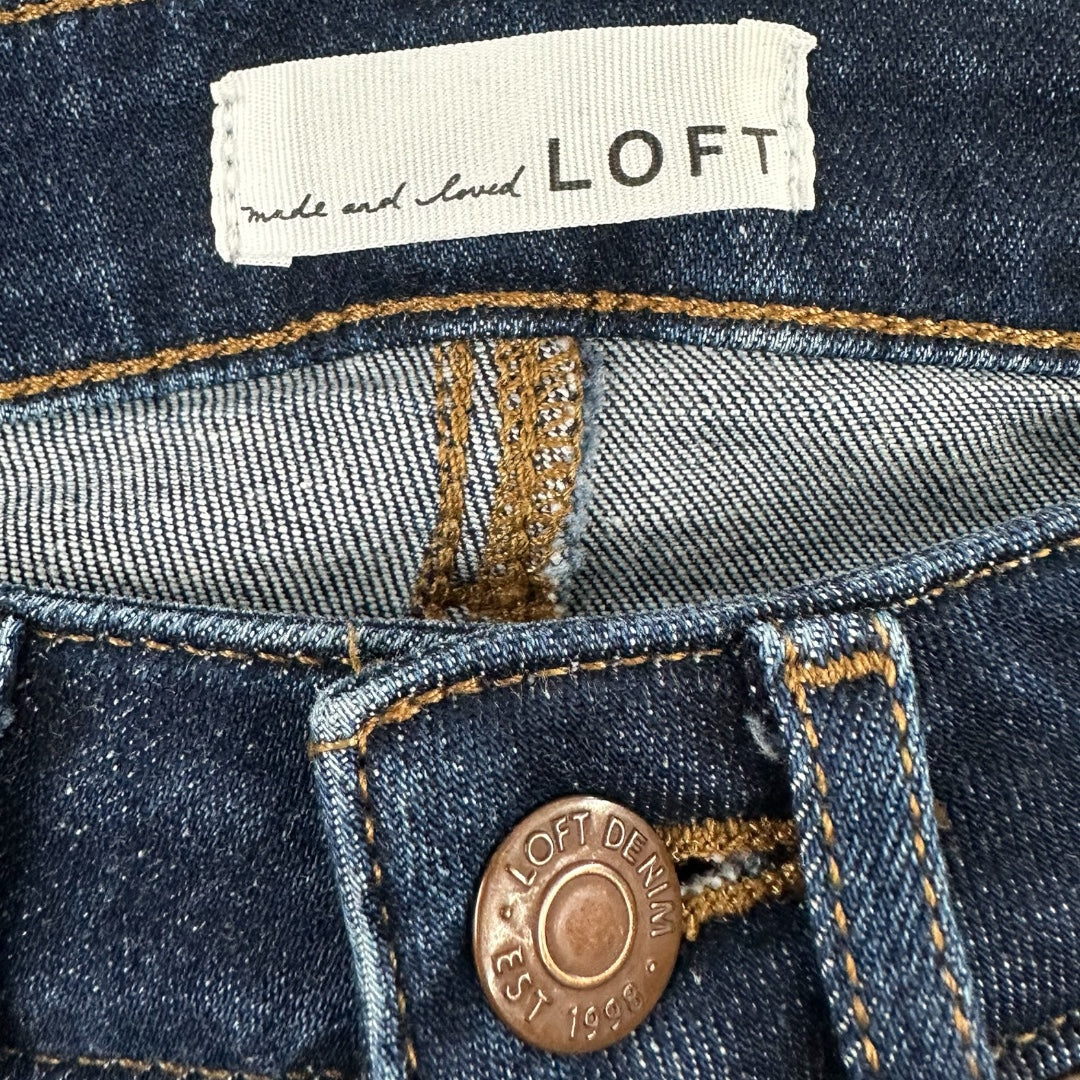 LOFT Dark Wash Flare Jeans